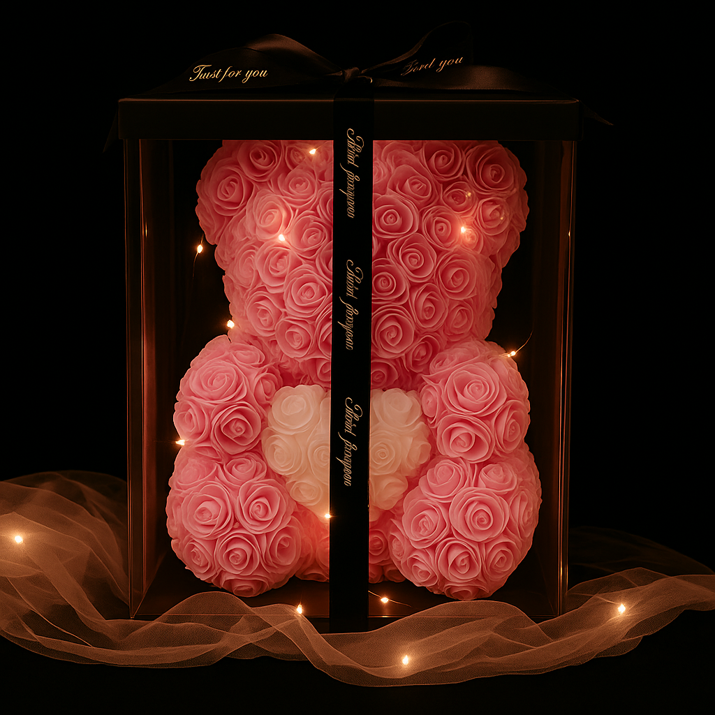 Majestic Rose Teddy Bear